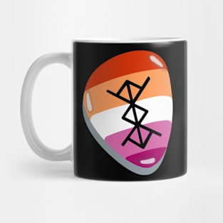 Lesbian rune Mug